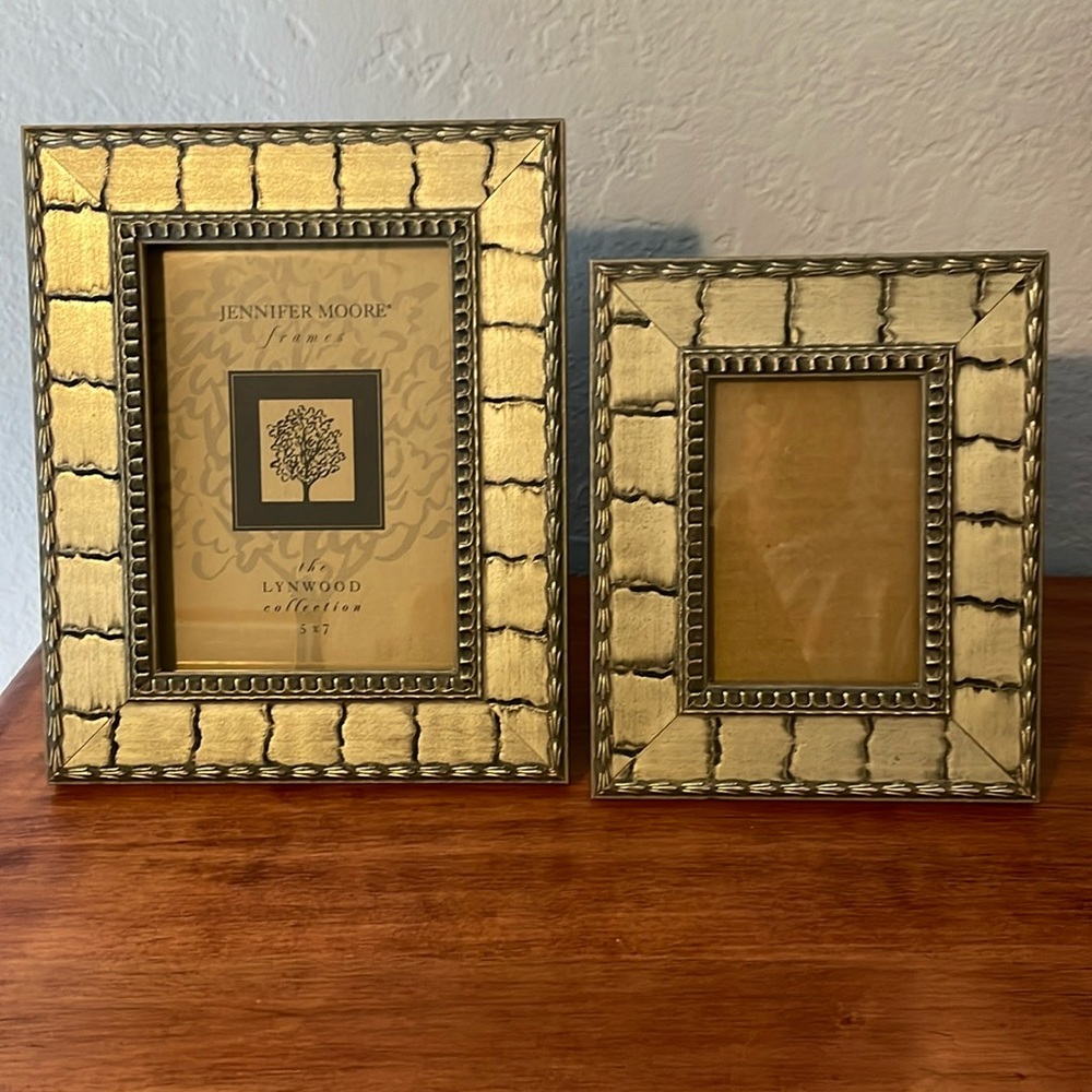 Jennifer Moore, set of two picture frames
